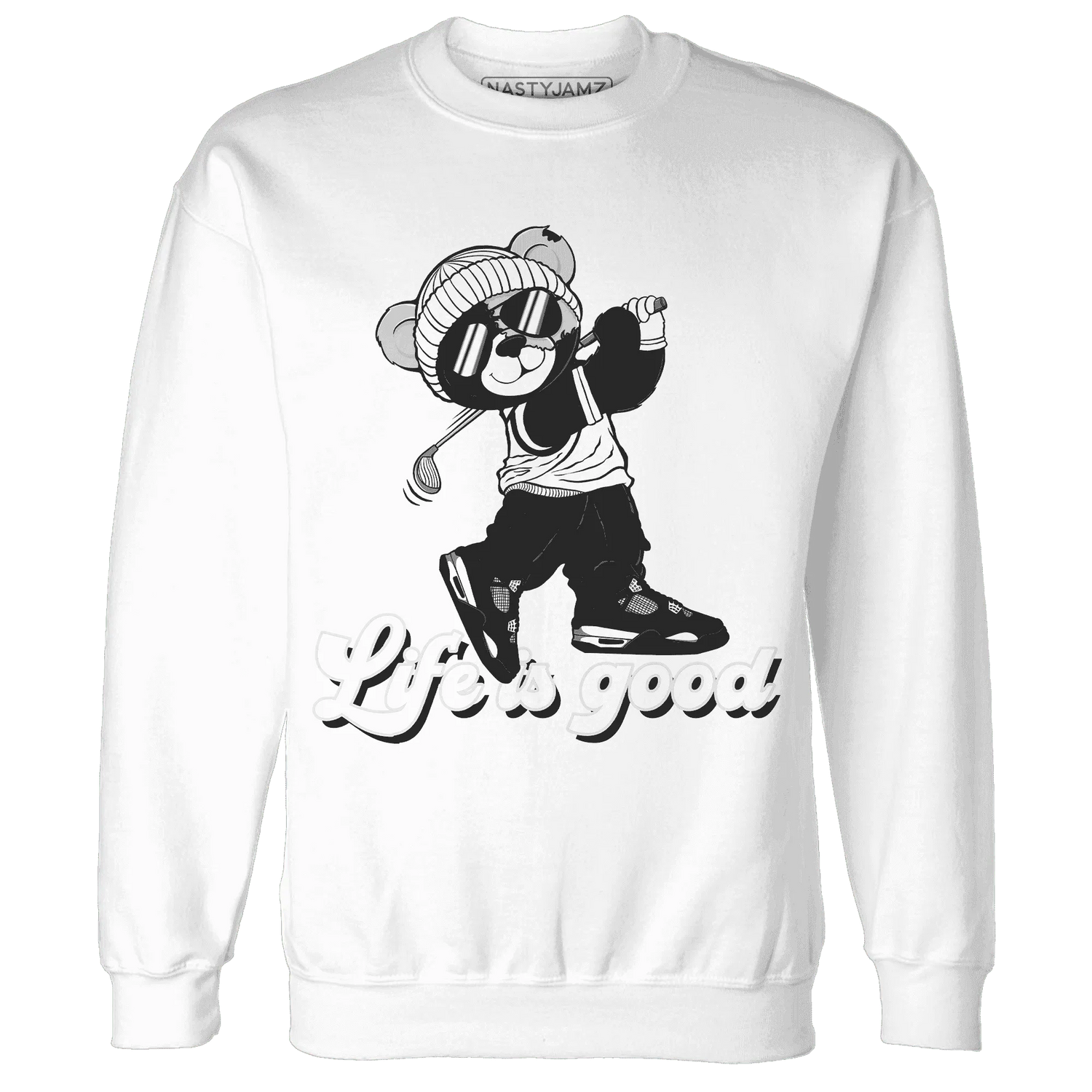 White-Thunder-4s-Sweatshirt-Match-BER-Like-Golf