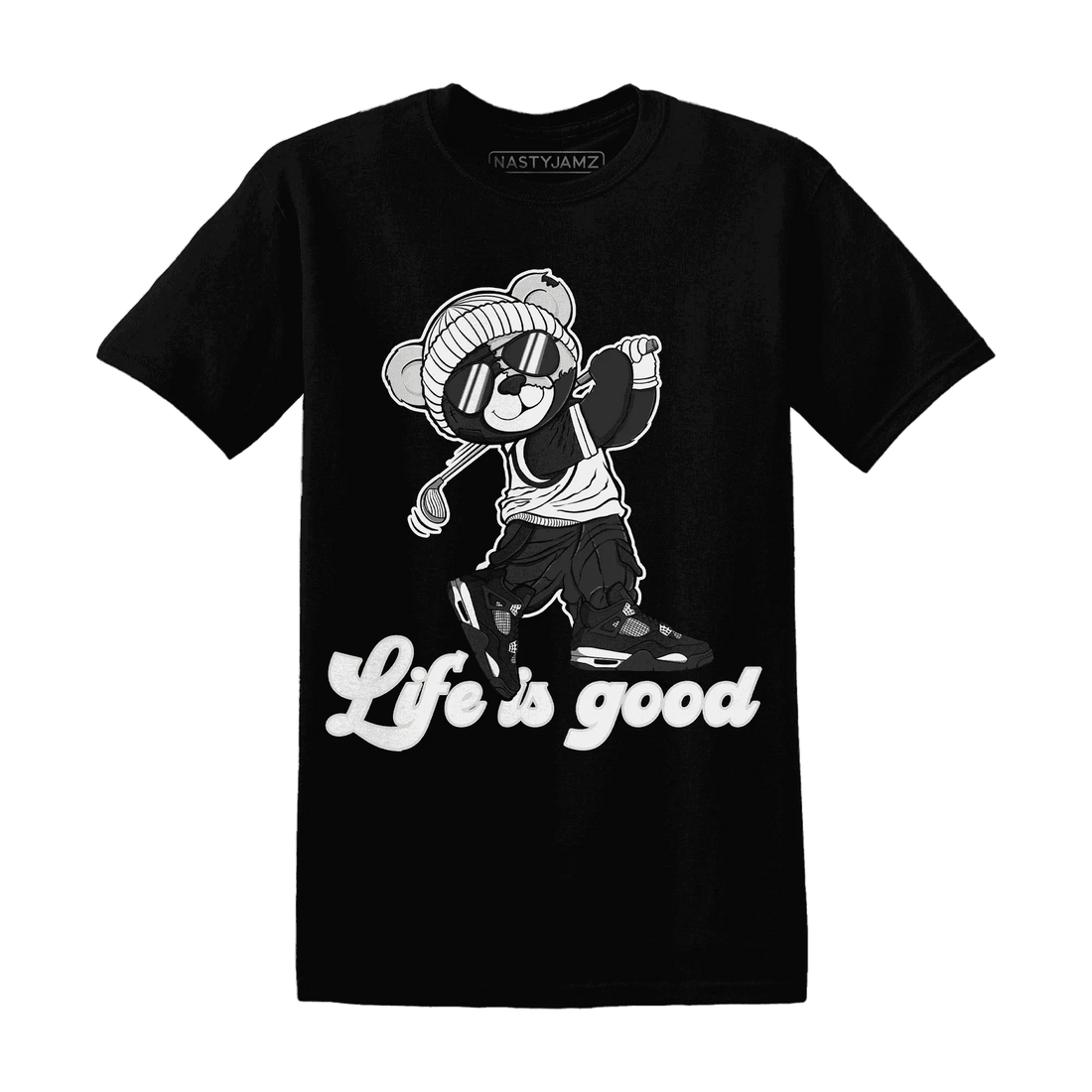 White-Thunder-4s-T-Shirt-Match-BER-Like-Golf
