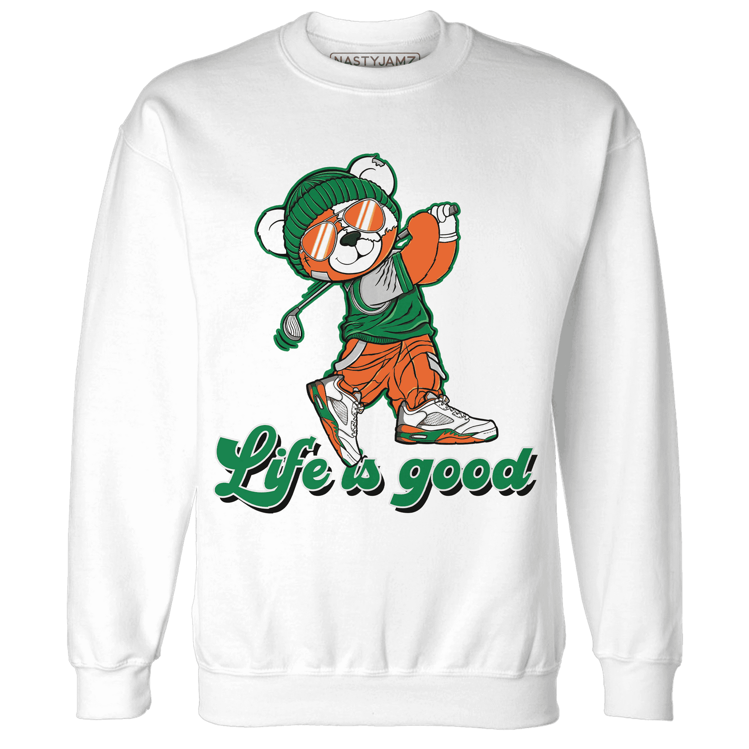 MAM Hurricanes 5s Sweatshirt Match BER Like Golf - NastyJamz