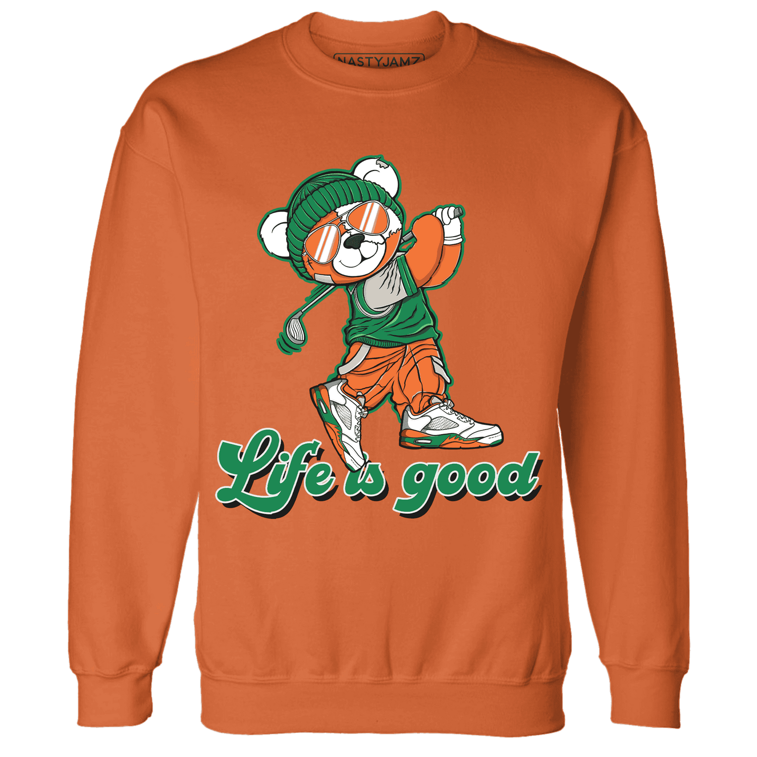 MAM Hurricanes 5s Sweatshirt Match BER Like Golf - NastyJamz