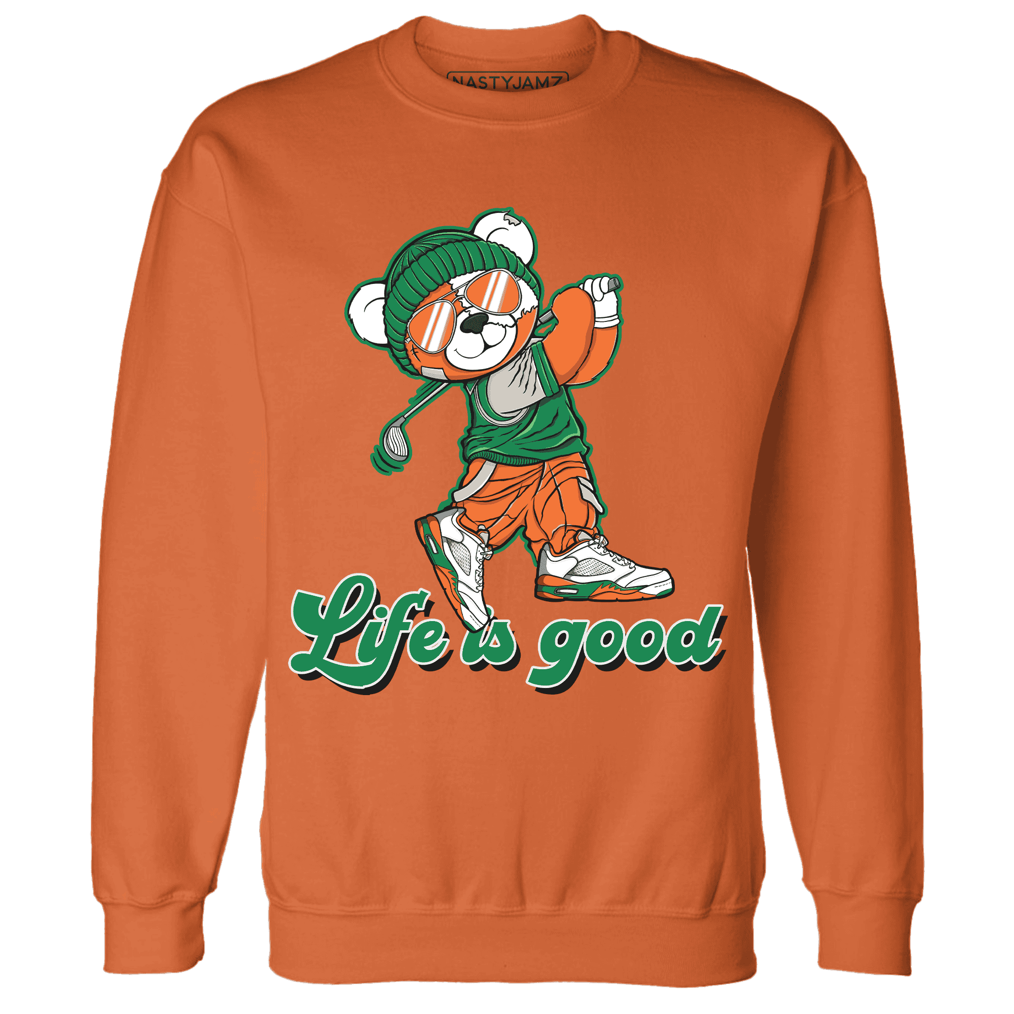 MAM Hurricanes 5s Sweatshirt Match BER Like Golf - NastyJamz