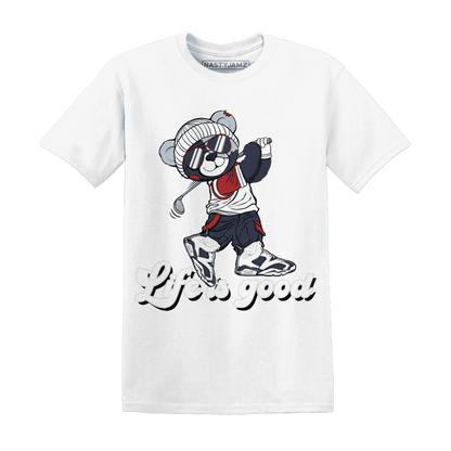 White-Navy-6s-T-Shirt-Match-BER-Like-Golf