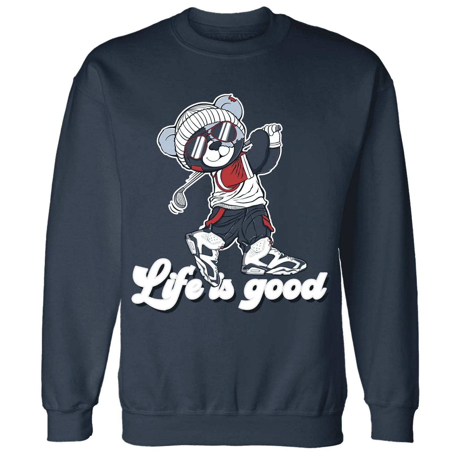White-Navy-6s-Sweatshirt-Match-BER-Like-Golf