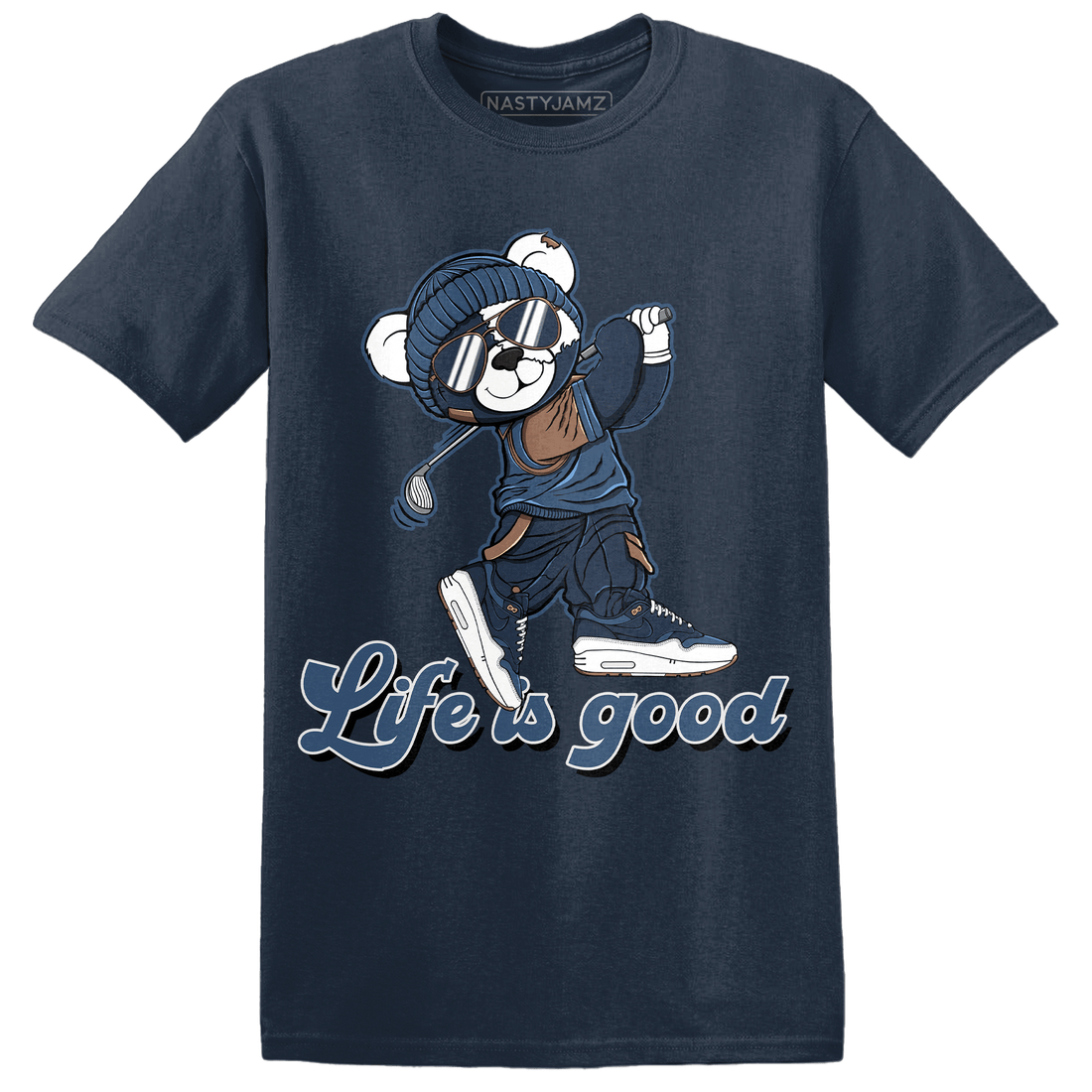 AM 1 86 Jackie Robinson T Shirt Match BER Like Golf - NastyJamz