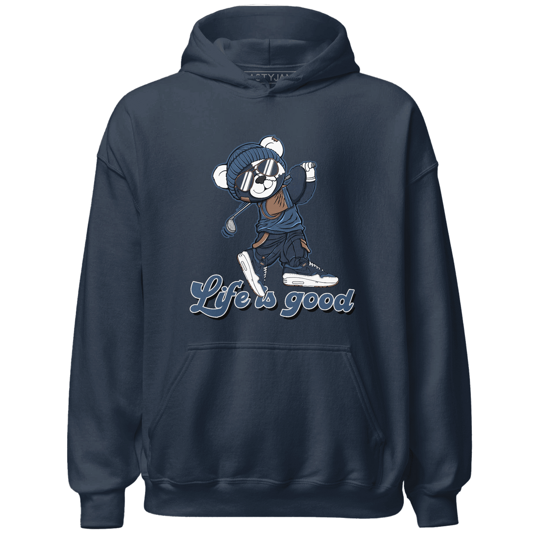 AM 1 86 Jackie Robinson Hoodie Match BER Like Golf - NastyJamz
