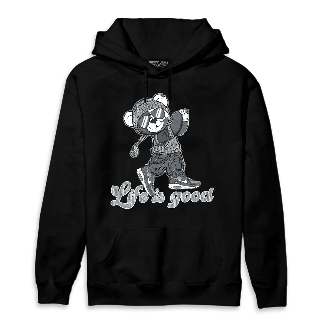 Air Max 90 Iron Grey Hoodie Match BER Like Golf - NastyJamz