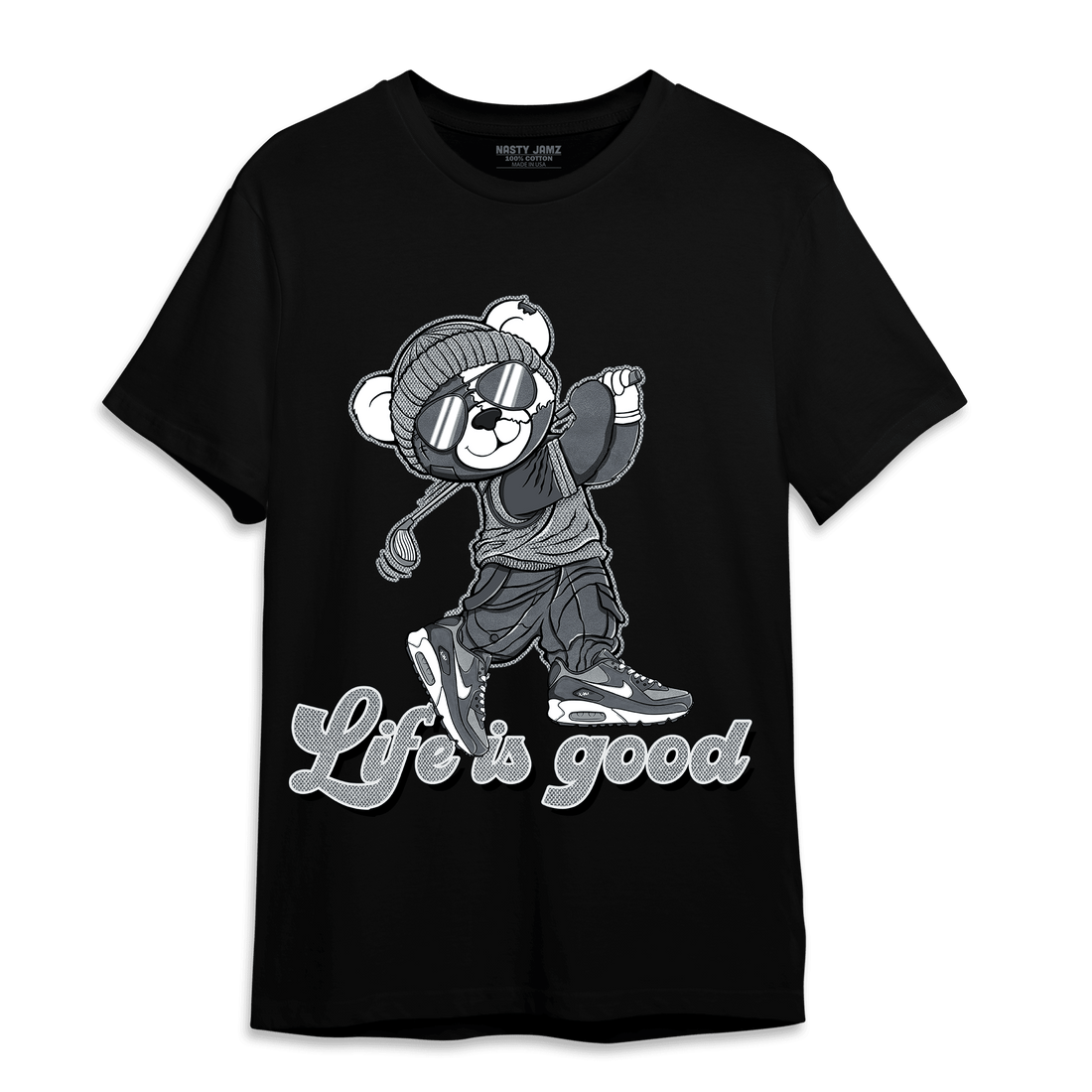 Air Max 90 Iron Grey T Shirt Match BER Like Golf - NastyJamz