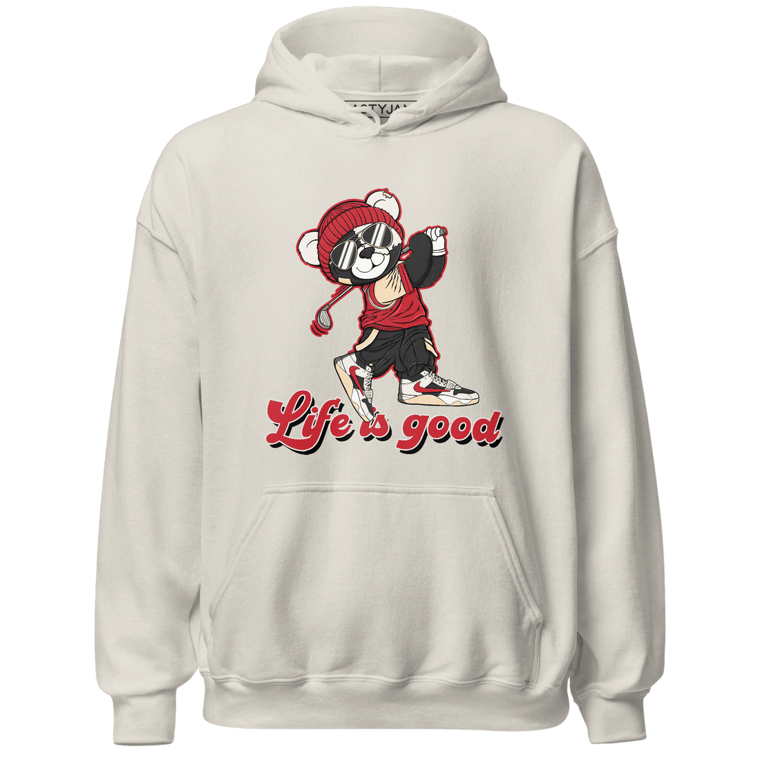 Jumman Jack University Red Hoodie Match BER Like Golf - NastyJamz
