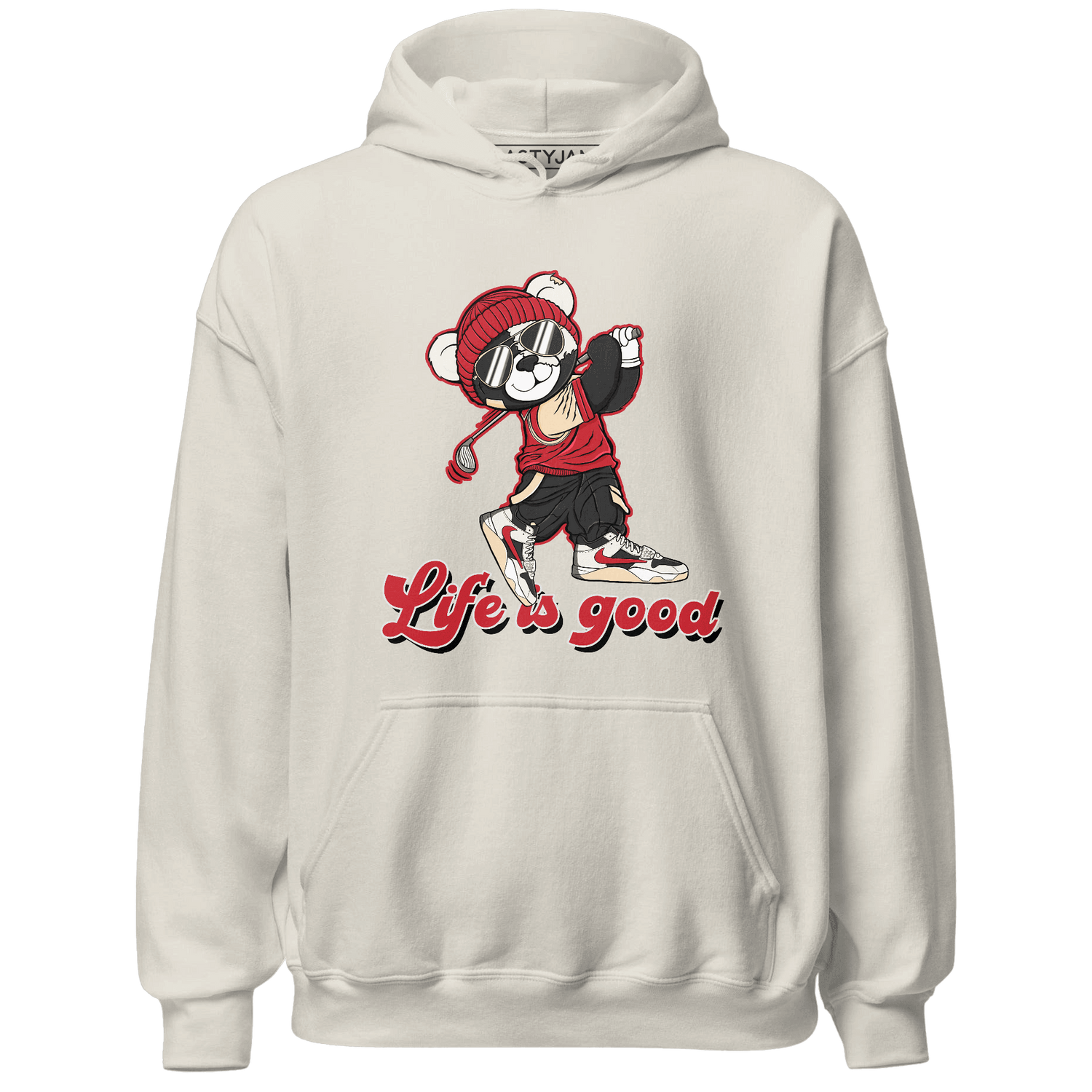 Jumman Jack University Red Hoodie Match BER Like Golf - NastyJamz