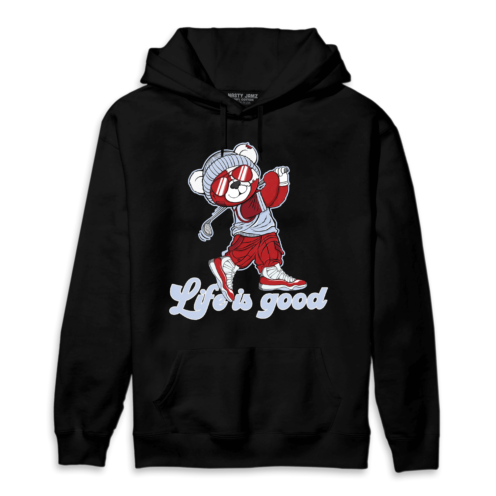 Cherry 11s Hoodie Match BER Like Golf - NastyJamz