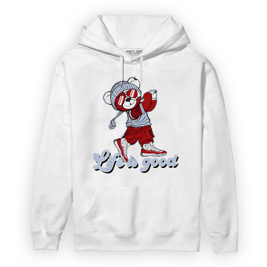 Cherry 11s Hoodie Match BER Like Golf - NastyJamz