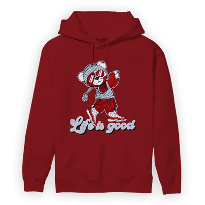 Cherry 11s Hoodie Match BER Like Golf - NastyJamz