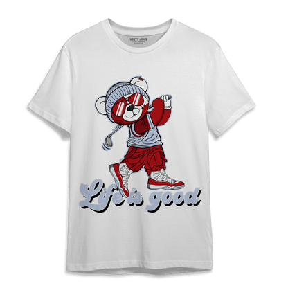 Cherry 11s T Shirt Match BER Like Golf - NastyJamz