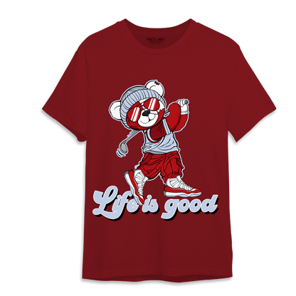 Cherry 11s T Shirt Match BER Like Golf - NastyJamz