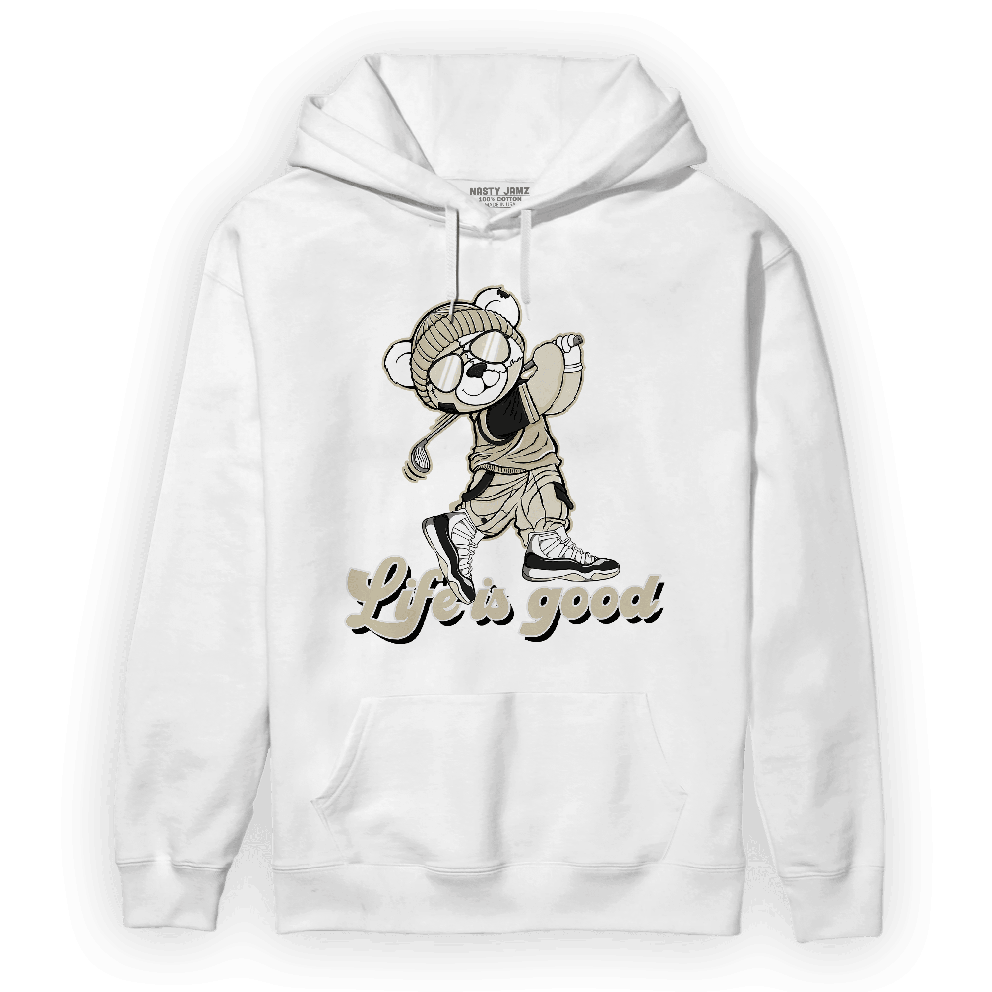 Gratitude 11s Hoodie Match BER Like Golf - NastyJamz