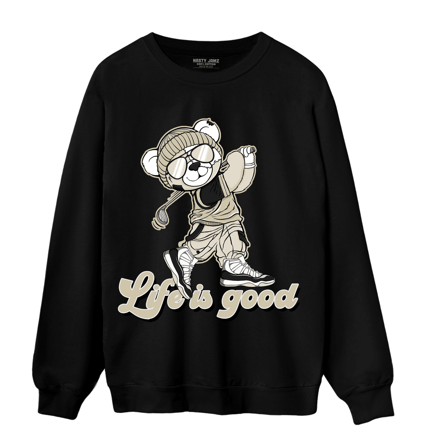 Gratitude 11s Sweatshirt Match BER Like Golf - NastyJamz