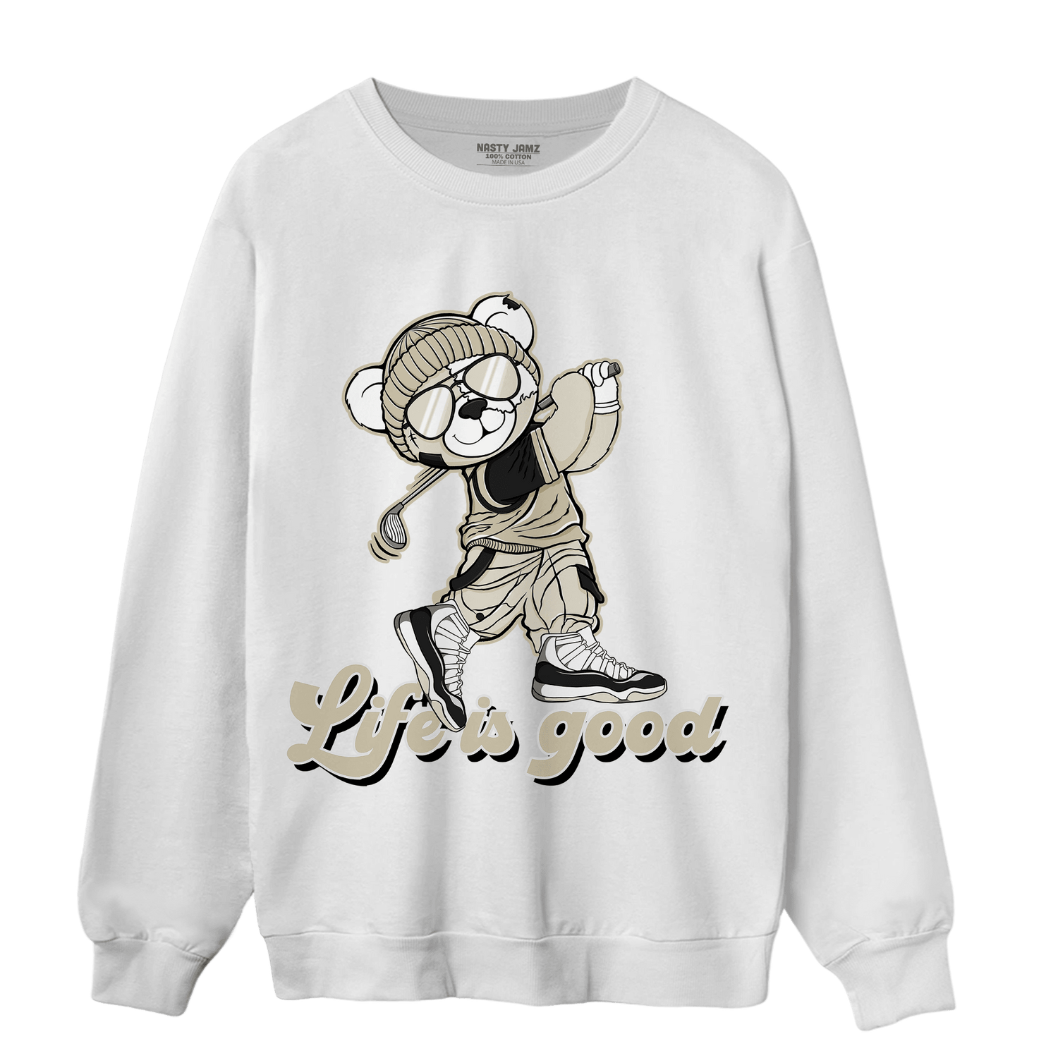 Gratitude 11s Sweatshirt Match BER Like Golf - NastyJamz