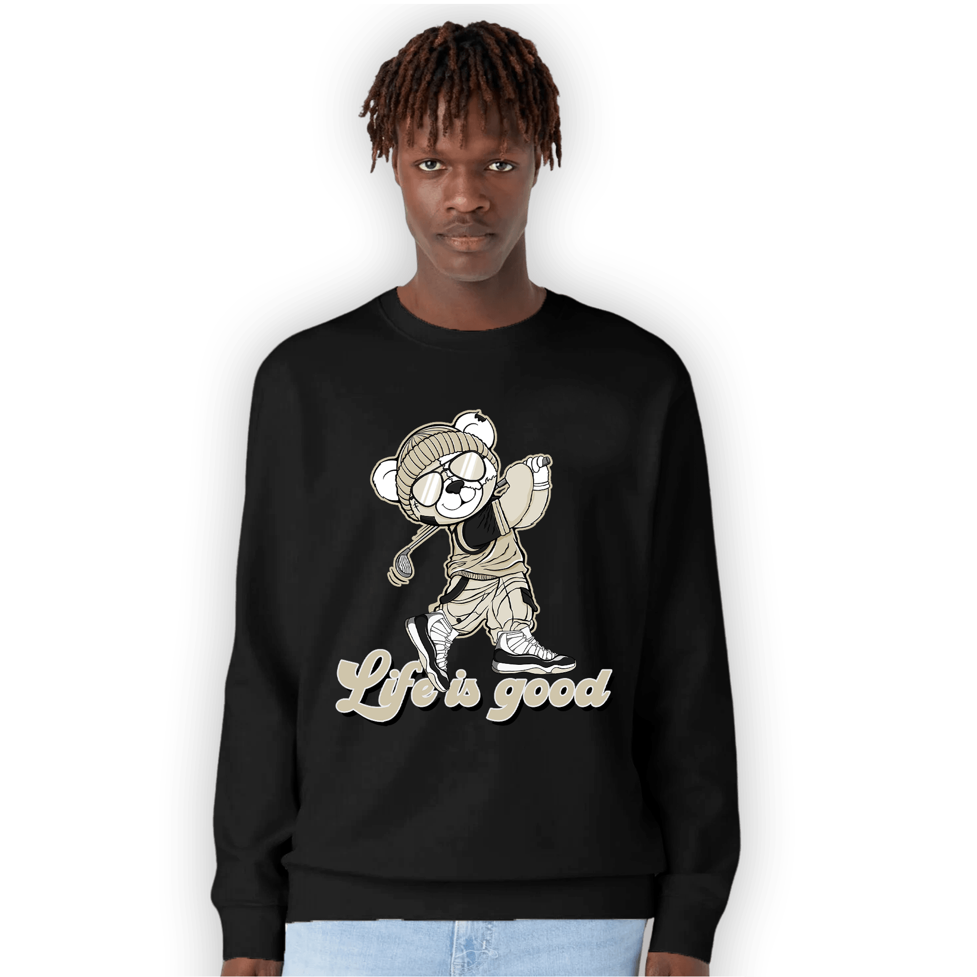 Gratitude 11s Sweatshirt Match BER Like Golf - NastyJamz