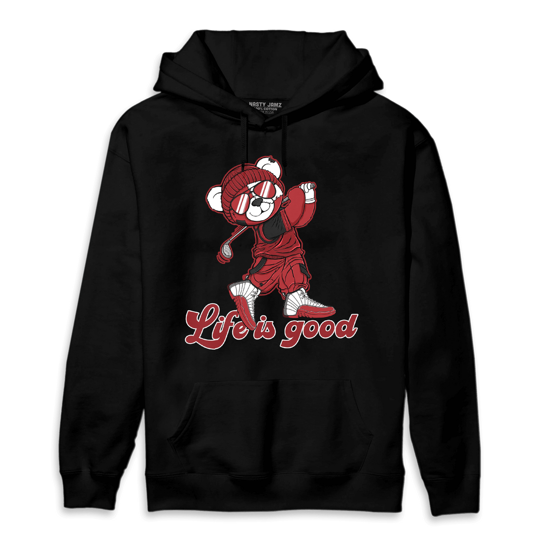 Cherry 12s Hoodie Match BER Like Golf - NastyJamz