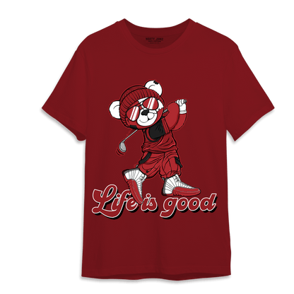 Cherry 12s T Shirt Match BER Like Golf - NastyJamz