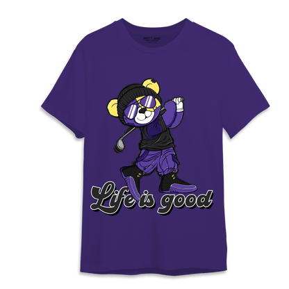 Field Purple 12s T Shirt Match BER Like Golf - NastyJamz