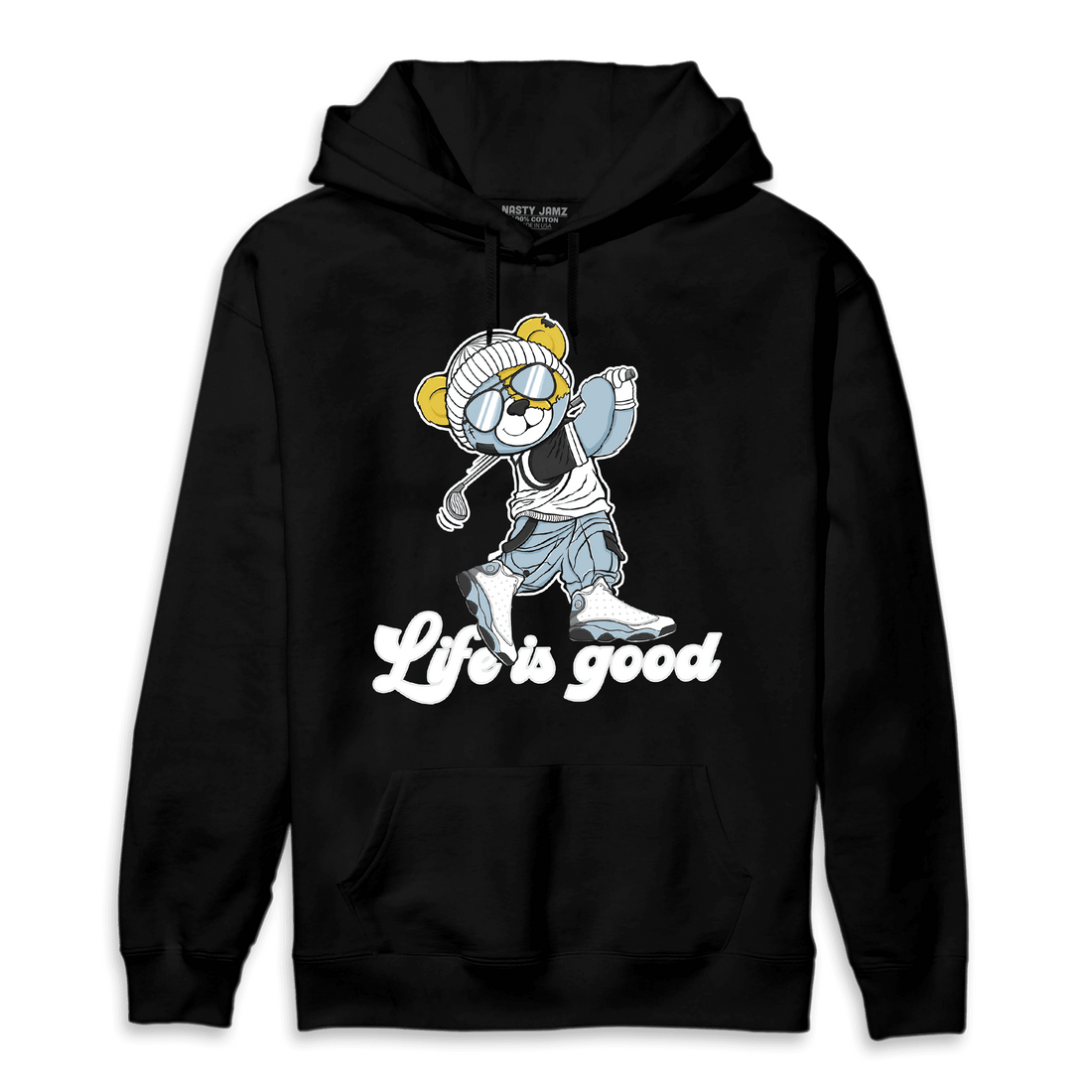 Blue Grey 13s Hoodie Match BER Like Golf - NastyJamz