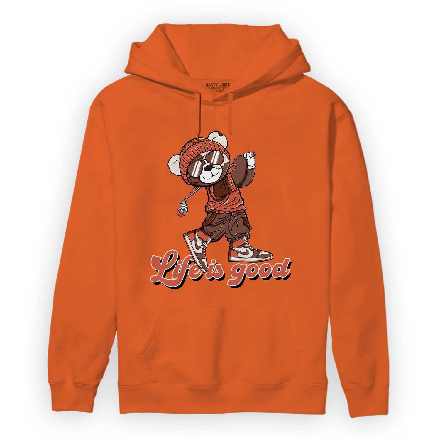 High OG Dusted Clay 1s Hoodie Match BER Like Golf - NastyJamz