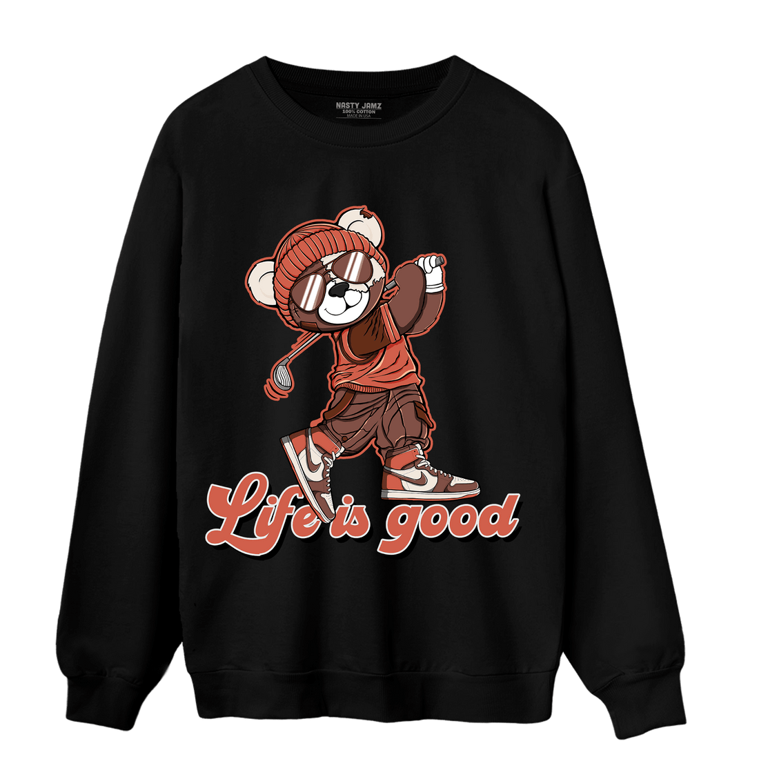 High OG Dusted Clay 1s Sweatshirt Match BER Like Golf - NastyJamz