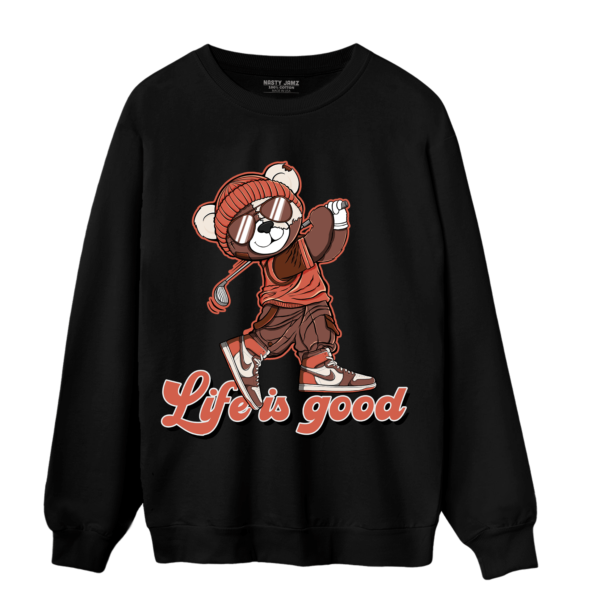 High OG Dusted Clay 1s Sweatshirt Match BER Like Golf - NastyJamz