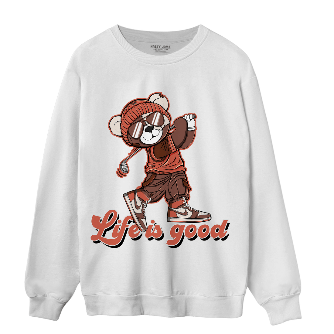 High OG Dusted Clay 1s Sweatshirt Match BER Like Golf - NastyJamz