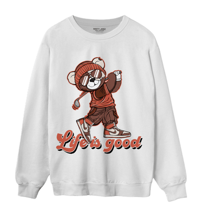 High OG Dusted Clay 1s Sweatshirt Match BER Like Golf - NastyJamz