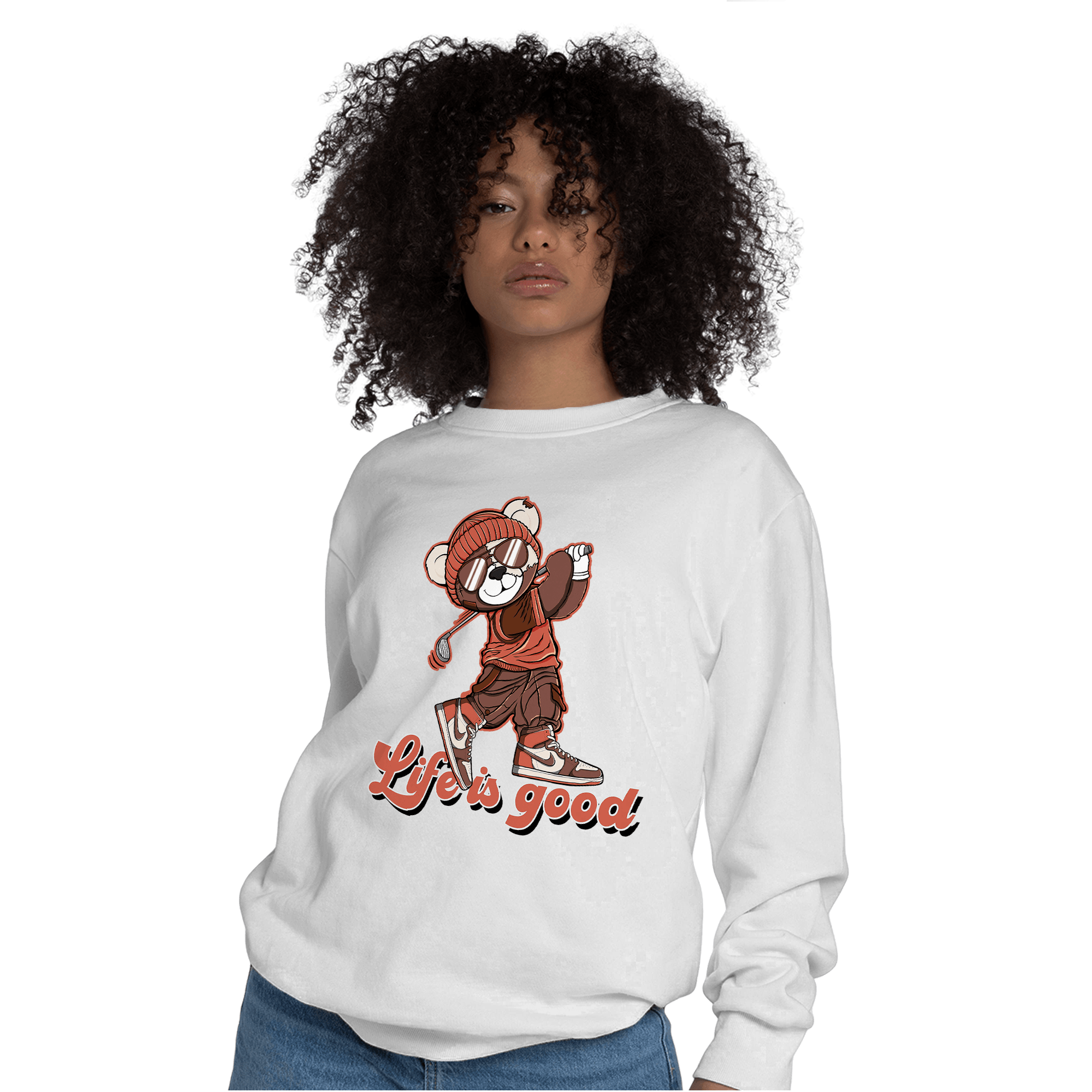 High OG Dusted Clay 1s Sweatshirt Match BER Like Golf - NastyJamz