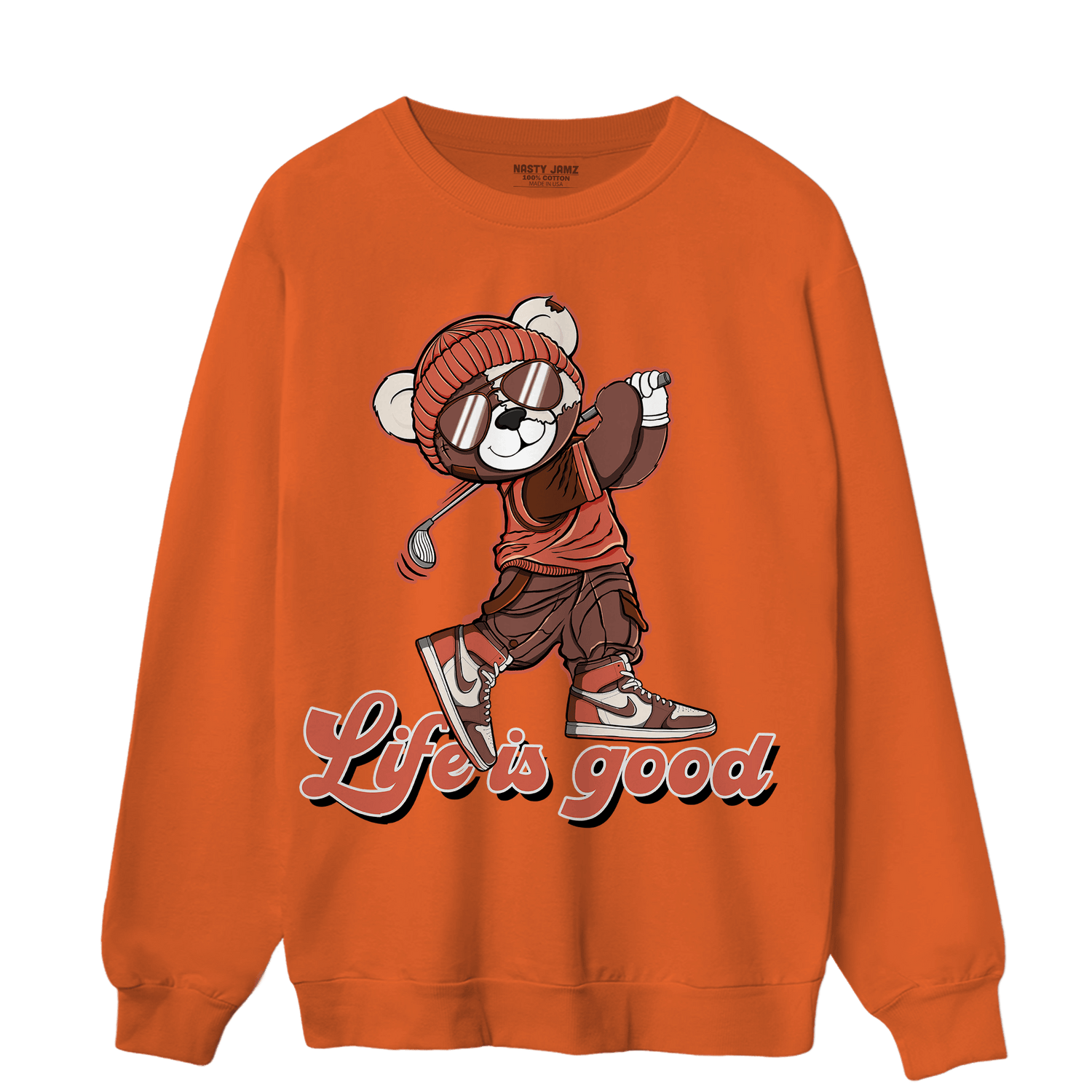 High OG Dusted Clay 1s Sweatshirt Match BER Like Golf - NastyJamz