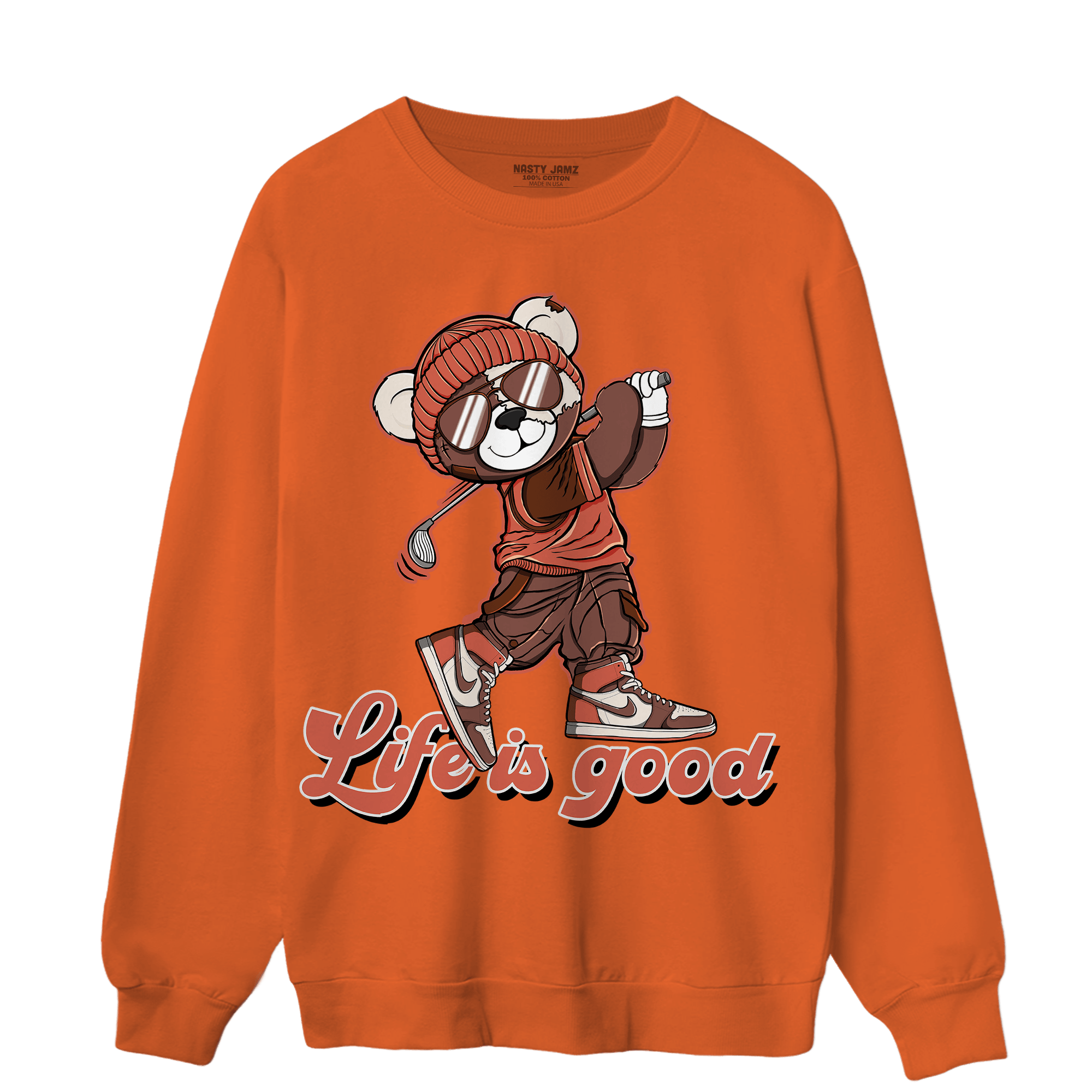 High OG Dusted Clay 1s Sweatshirt Match BER Like Golf - NastyJamz