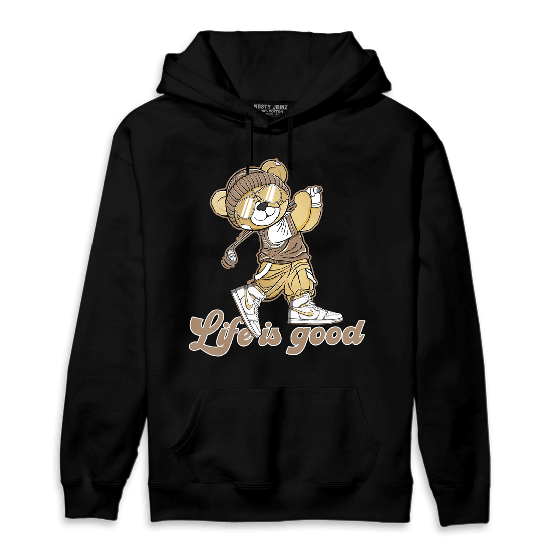 High OG Metallic Gold 1s Hoodie Match BER Like Golf - NastyJamz