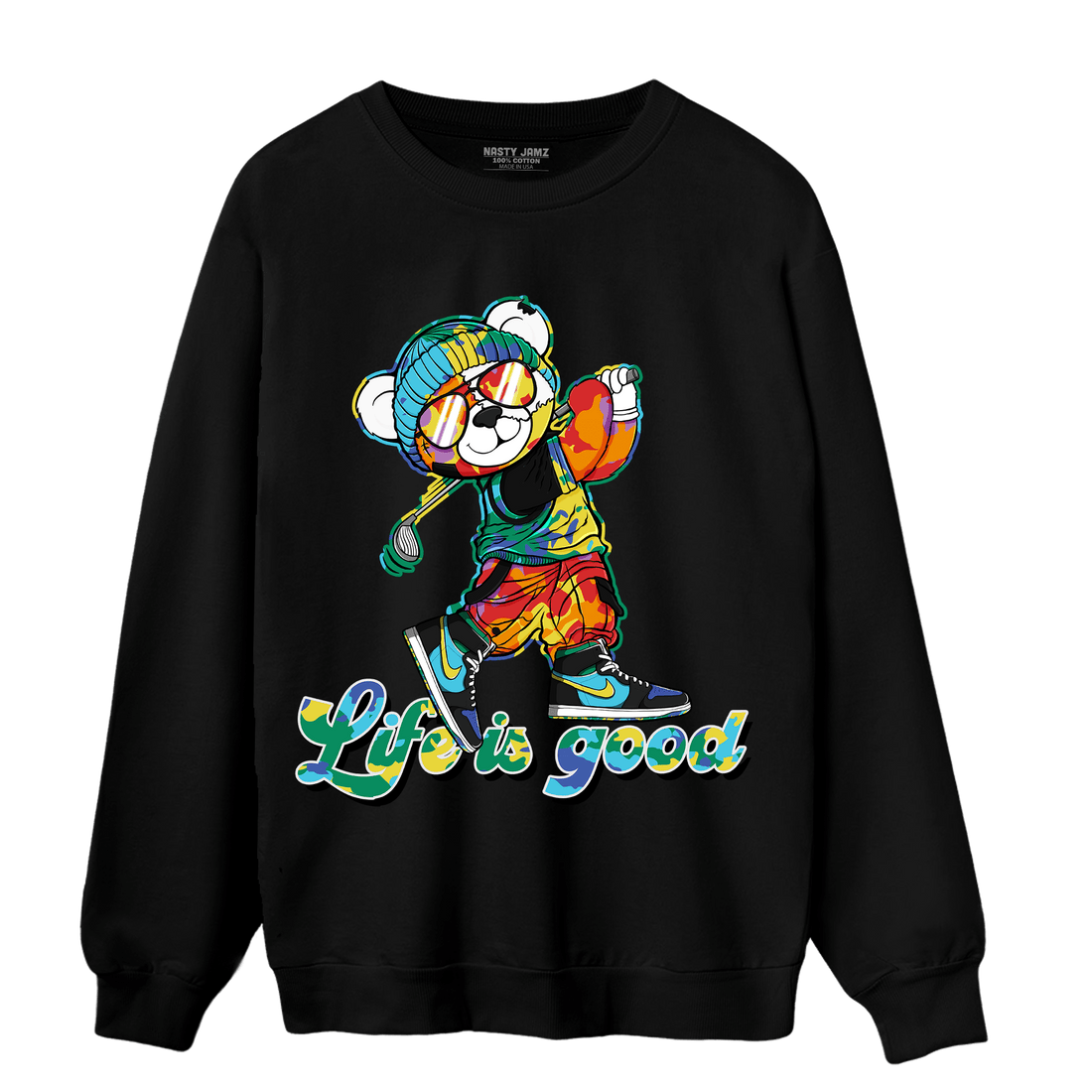 Mid GS Six Championships 1s Sweatshirt Match BER Like Golf - NastyJamz