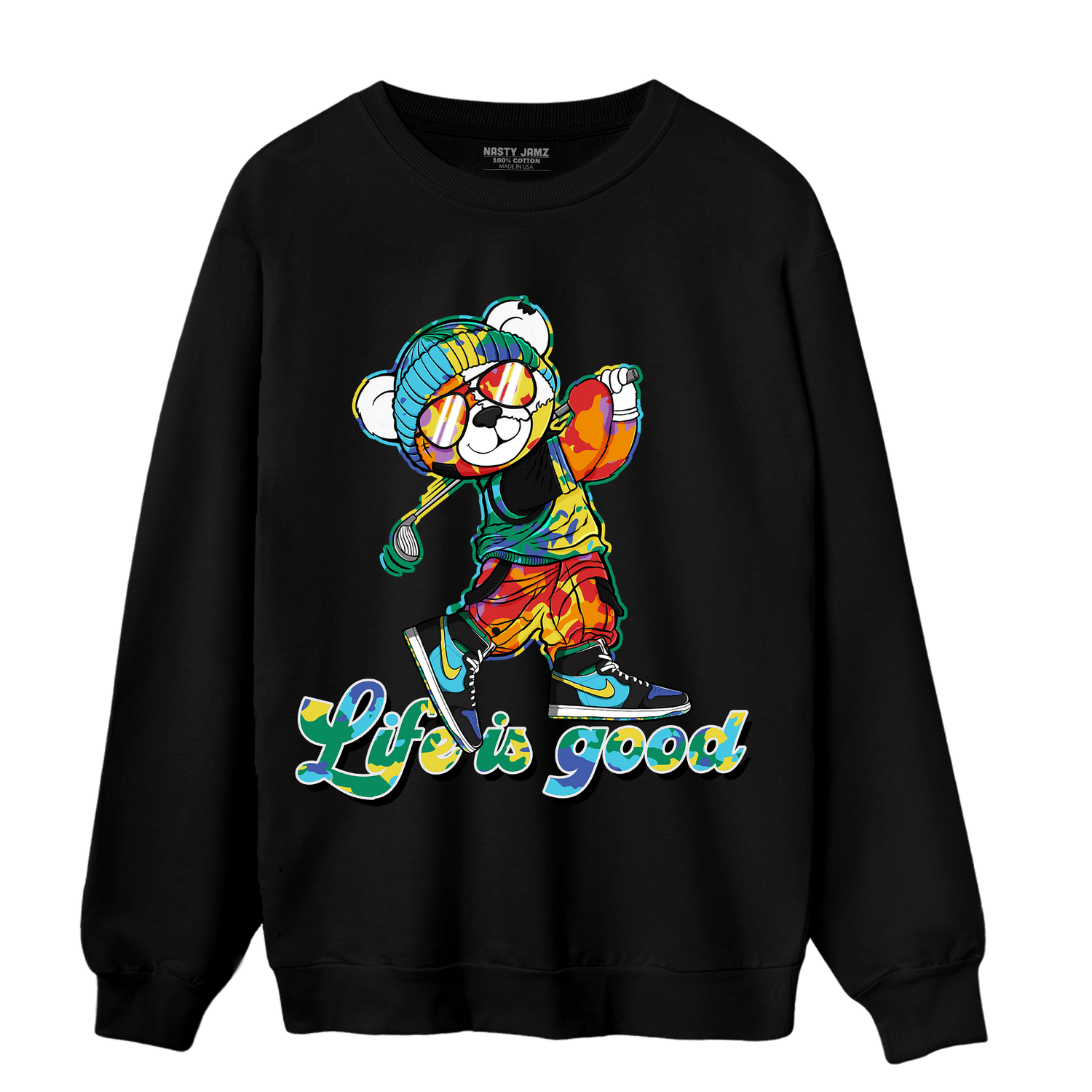 Mid GS Six Championships 1s Sweatshirt Match BER Like Golf - NastyJamz