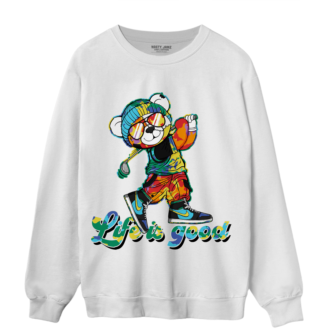 Mid GS Six Championships 1s Sweatshirt Match BER Like Golf - NastyJamz