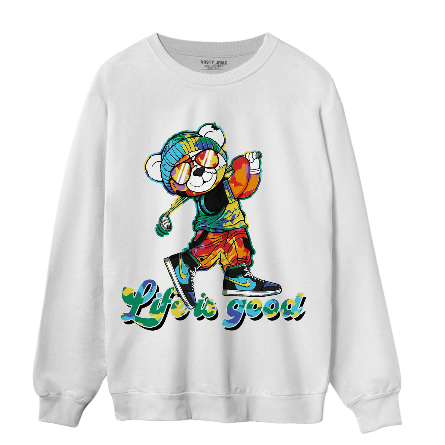 Mid GS Six Championships 1s Sweatshirt Match BER Like Golf - NastyJamz
