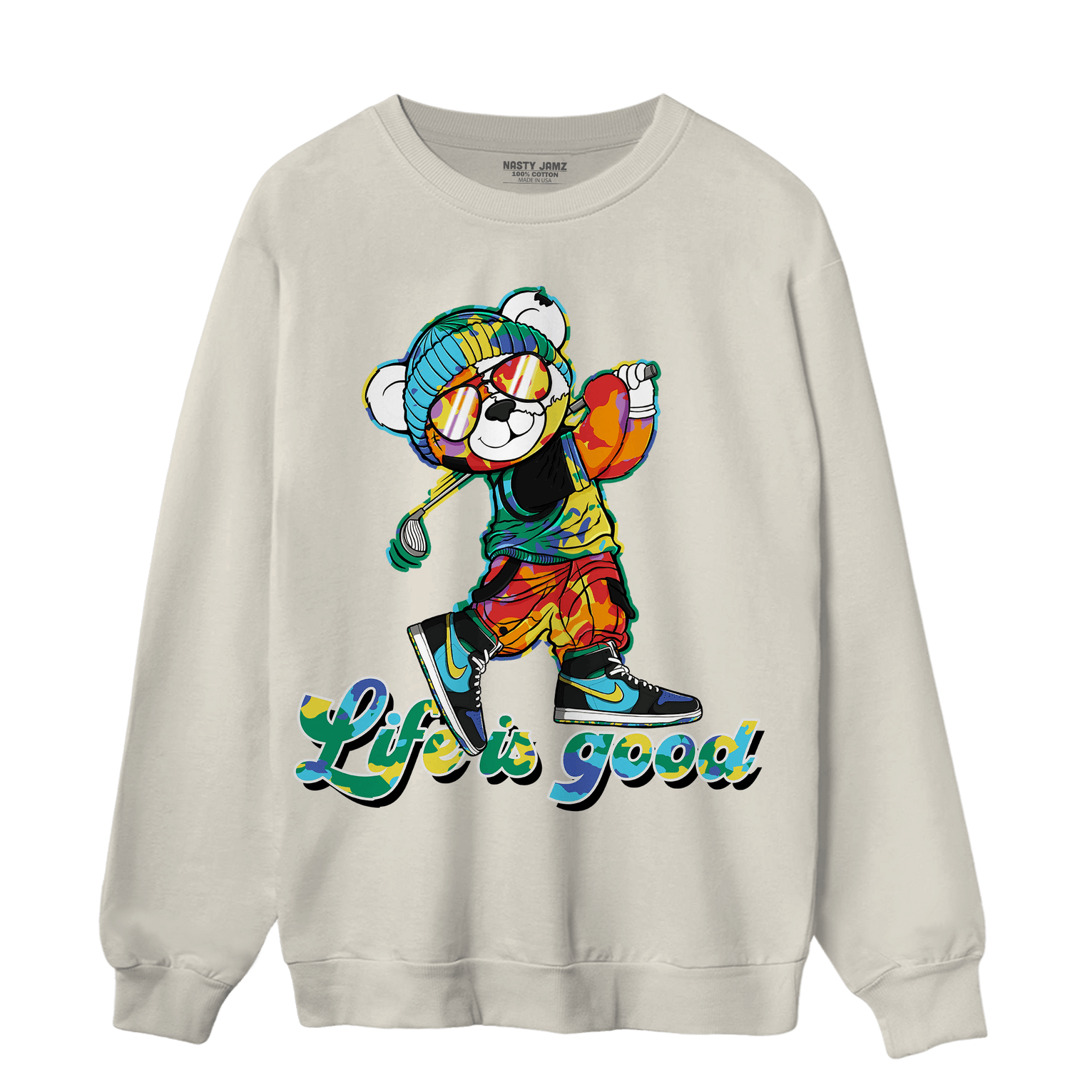 Mid GS Six Championships 1s Sweatshirt Match BER Like Golf - NastyJamz