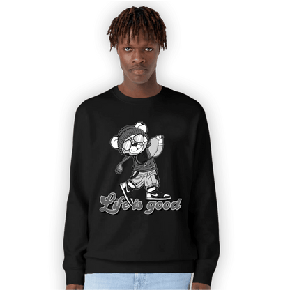 Retro High OG Black White 1s Sweatshirt Match BER Like Golf - NastyJamz