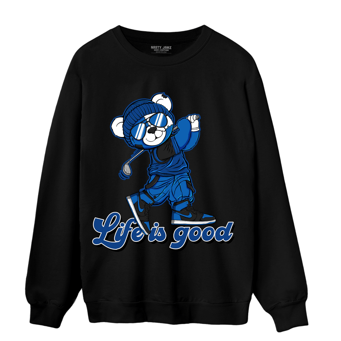Royal Reimagined 1s Sweatshirt Match BER Like Golf - NastyJamz