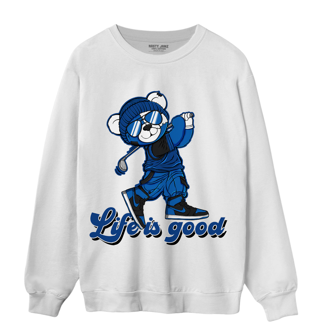 Royal Reimagined 1s Sweatshirt Match BER Like Golf - NastyJamz