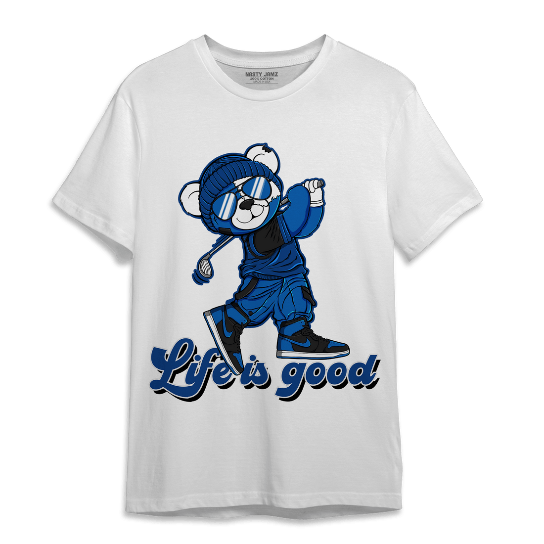 Royal Reimagined 1s T Shirt Match BER Like Golf - NastyJamz