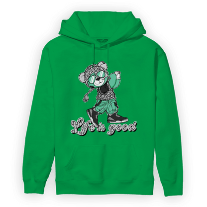 Green Glow 3s Hoodie Match BER Like Golf - NastyJamz