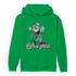 Green Glow 3s Hoodie Match BER Like Golf - NastyJamz