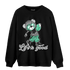 Green Glow 3s Sweatshirt Match BER Like Golf - NastyJamz