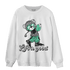 Green Glow 3s Sweatshirt Match BER Like Golf - NastyJamz