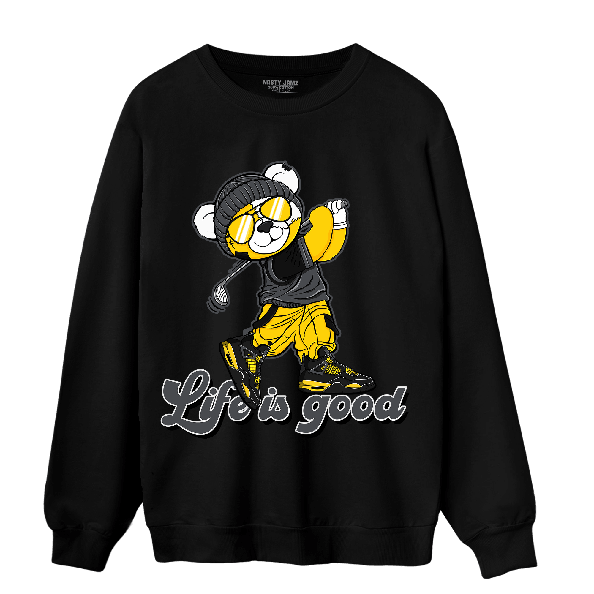 Thunder 4s Sweatshirt Match BER Like Golf - NastyJamz