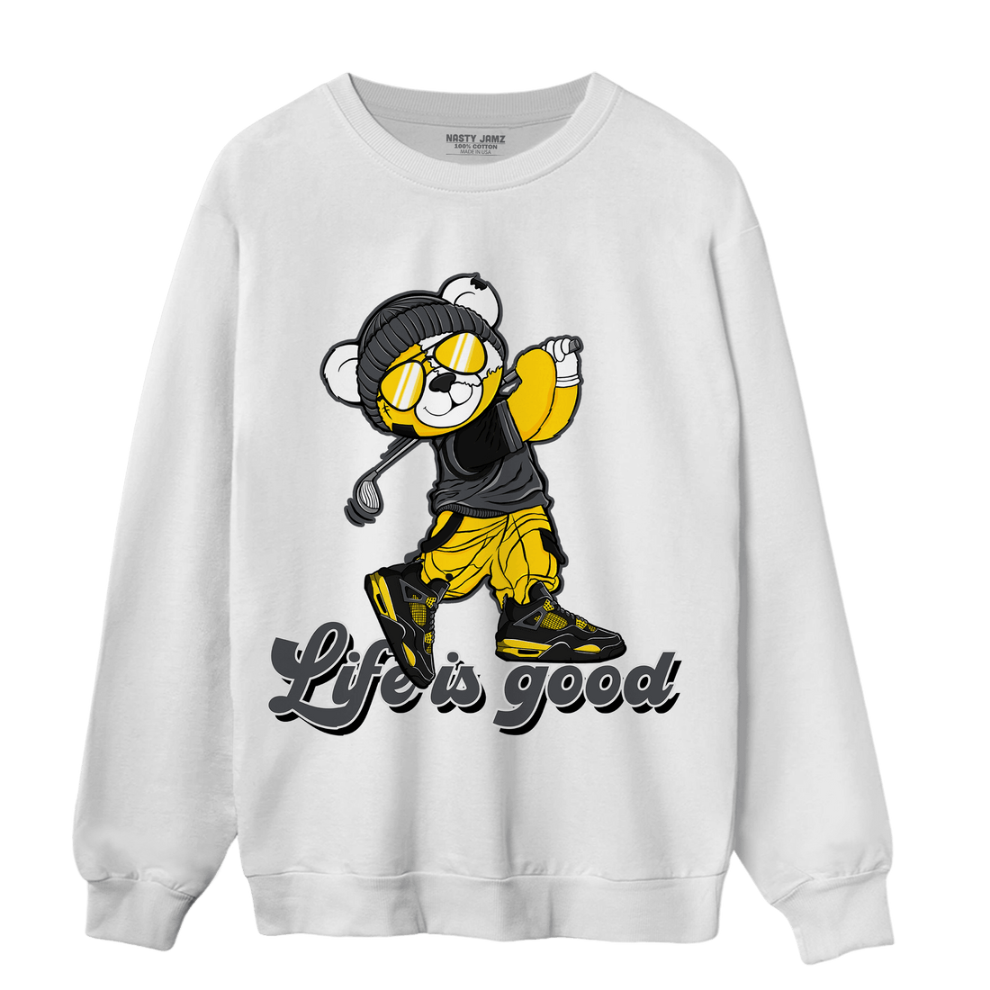 Thunder 4s Sweatshirt Match BER Like Golf - NastyJamz